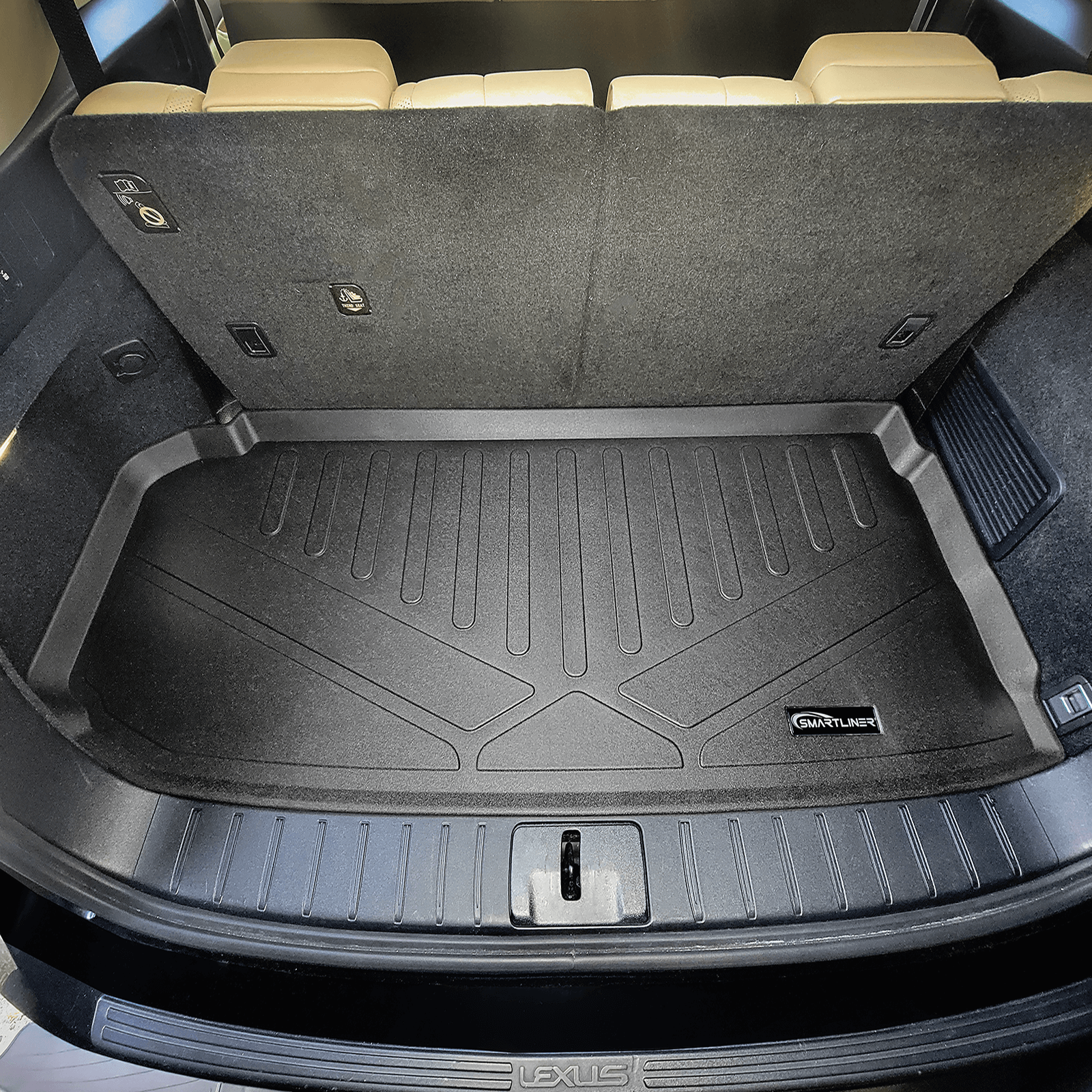 SMARTLINER Floor Liners for 2018-2022 Lexus RXL Hybrid (7 Passenger)