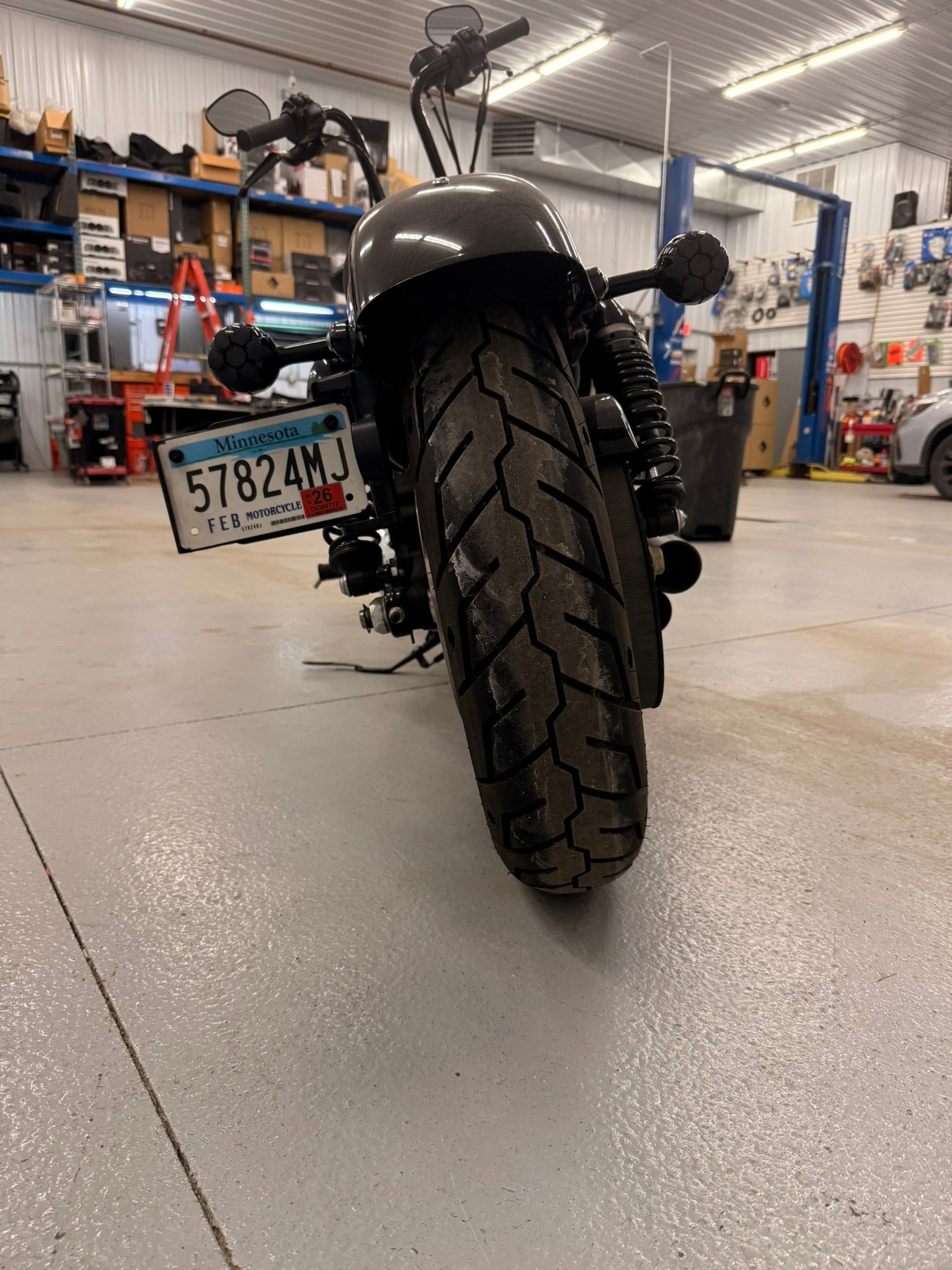 Black Out Brake Lights/Turn Signals for Harley Davidson