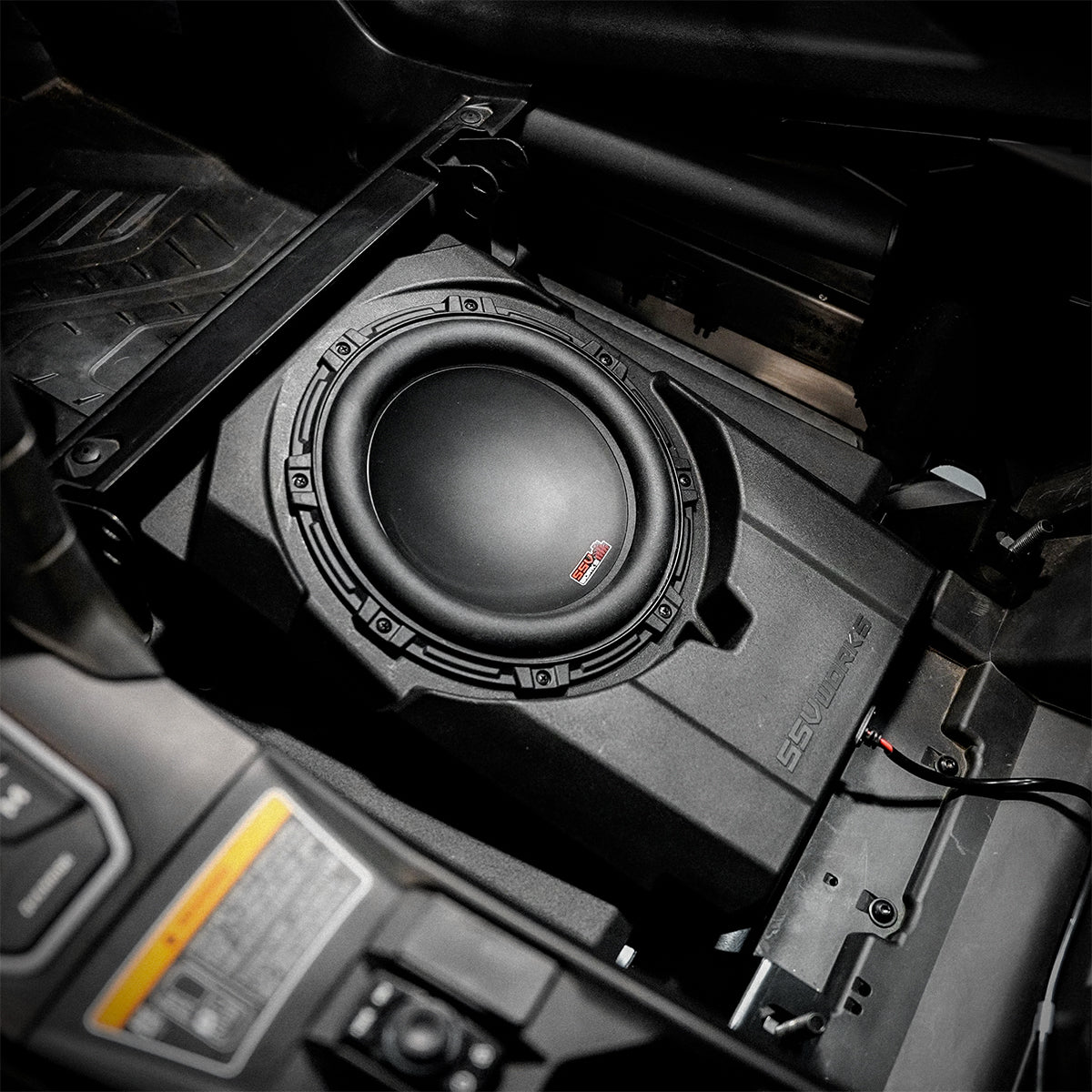 2024-2026 CanAm® Maverick R / R Max Front-Seat (LH or RH) 10" Subwoofer Enclosure