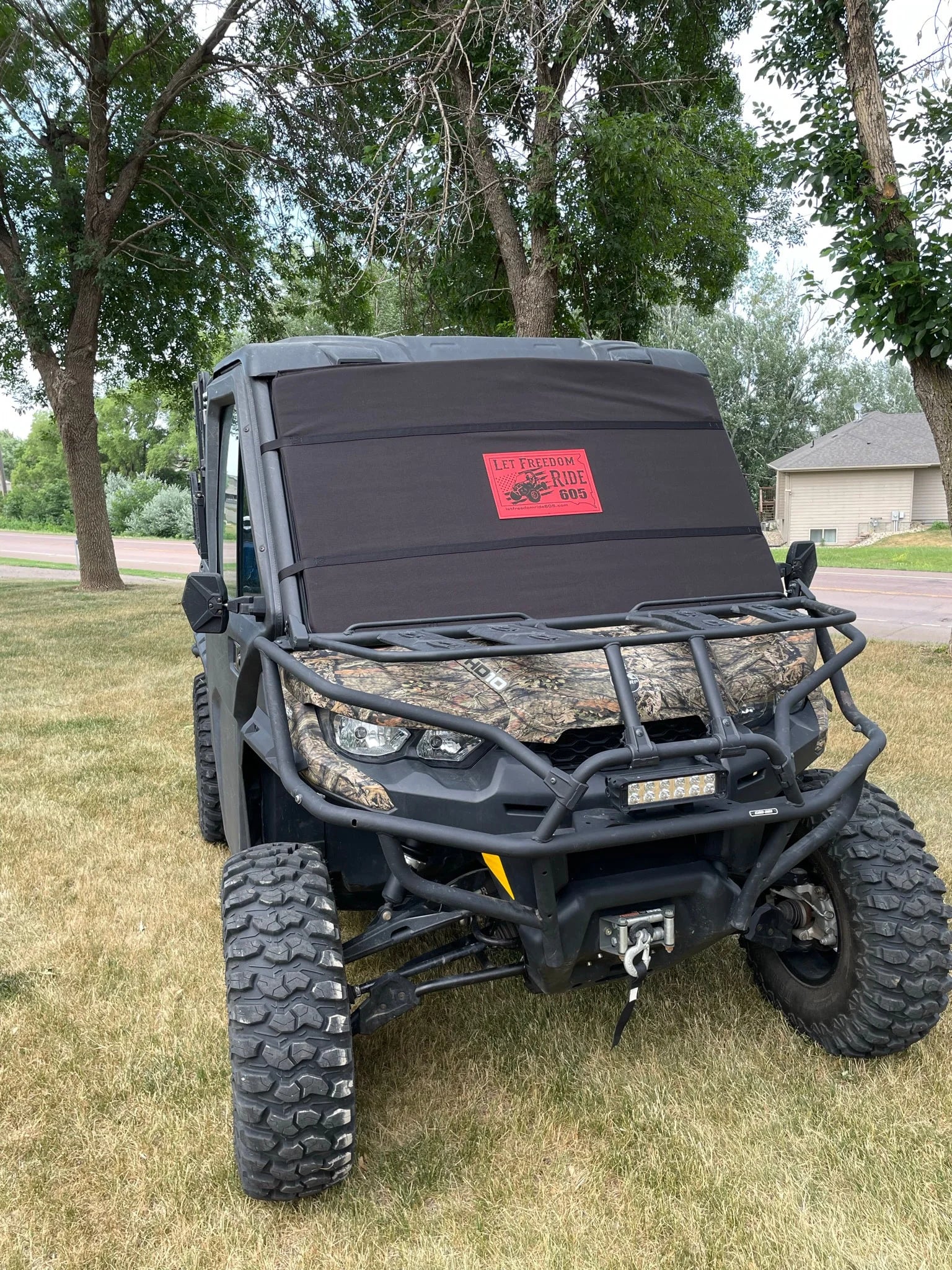 Can Am Defender "Plus" Windshield Protector