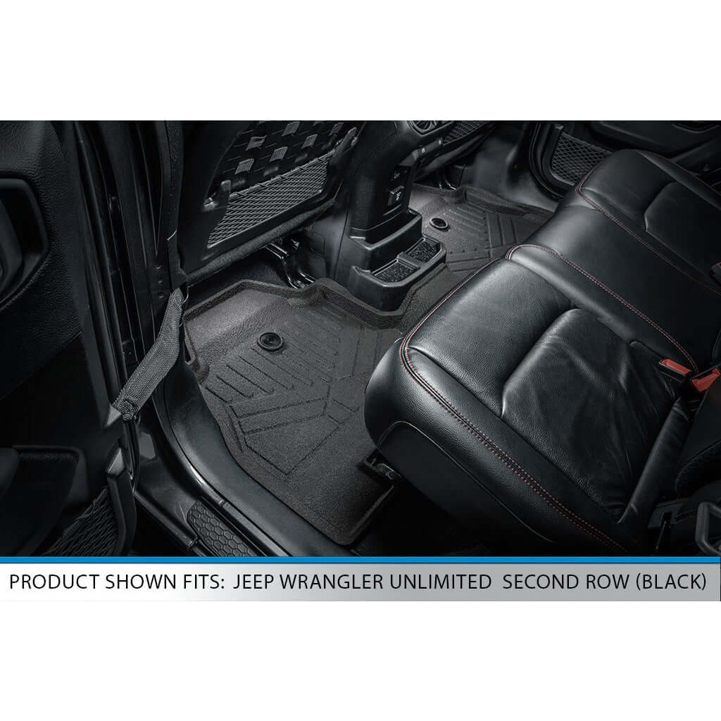 SMARTLINER Floor Liners for 2018-2020 Jeep Wrangler (2 Door Models)