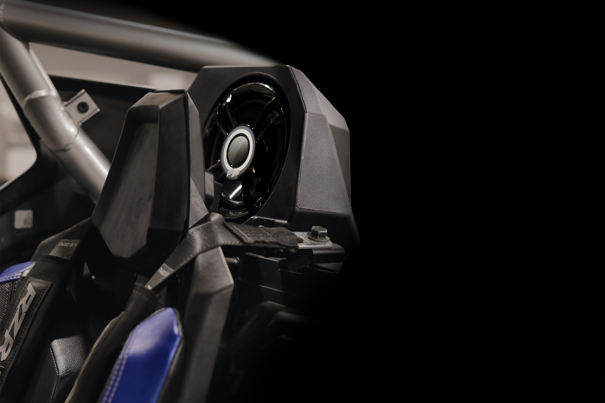 '20-'26 RZR® Pro Series 6.5" Rear Seat Speaker Pods V3 - Unloaded | UTVS-PRO-RP65