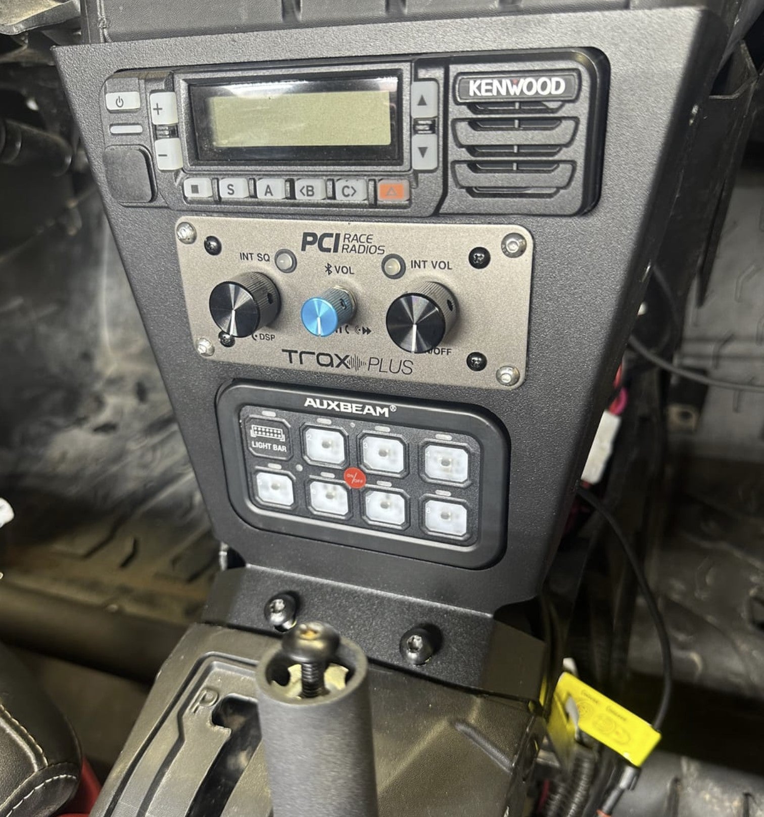 Universal PCI Radios + Auxbeam 8-Gang Switch Panel Mount