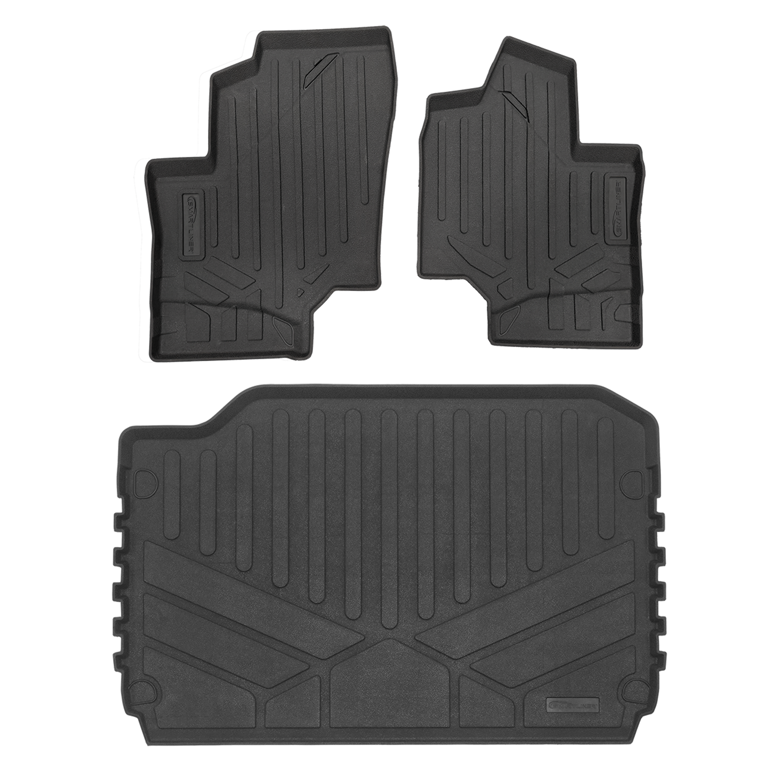 SMARTLINER Rugged Rubber Floor Liners For 2019-2026 Can-Am Commander (4 Seater)