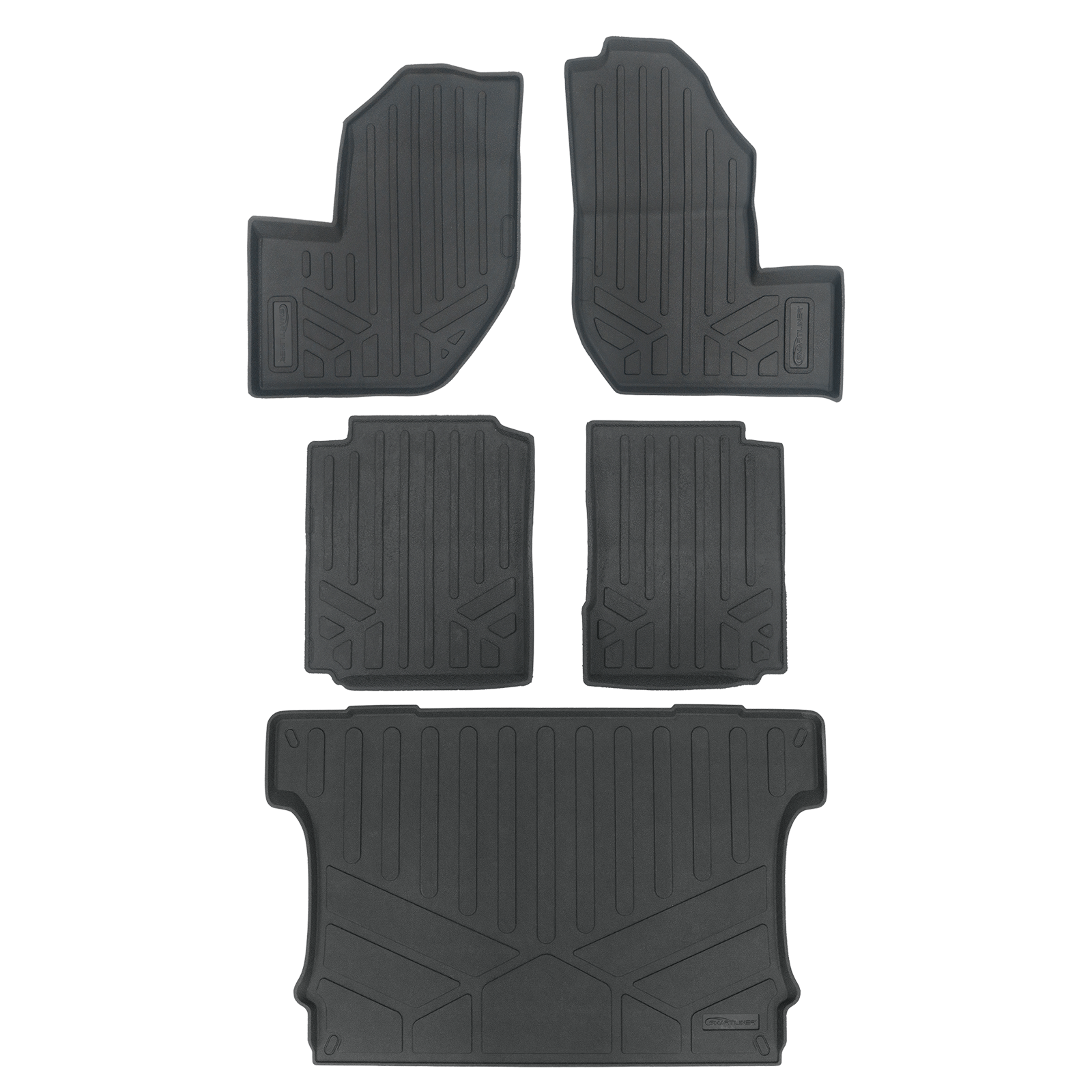 SMARTLINER Rugged Rubber Floor Liners For 2018-2025 Yamaha Wolverine RMA X2