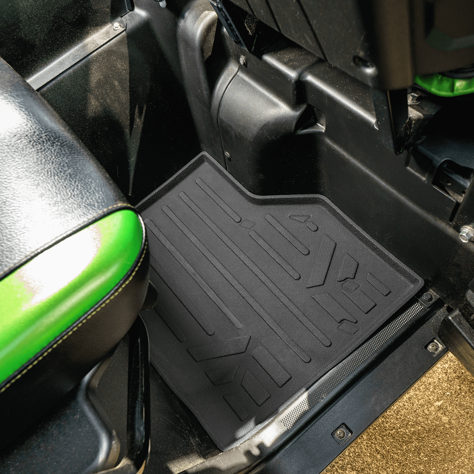 SMARTLINER Rugged Rubber Floor Liners For 2020-2025 Kawasaki TERYX 4 (4-Seater)
