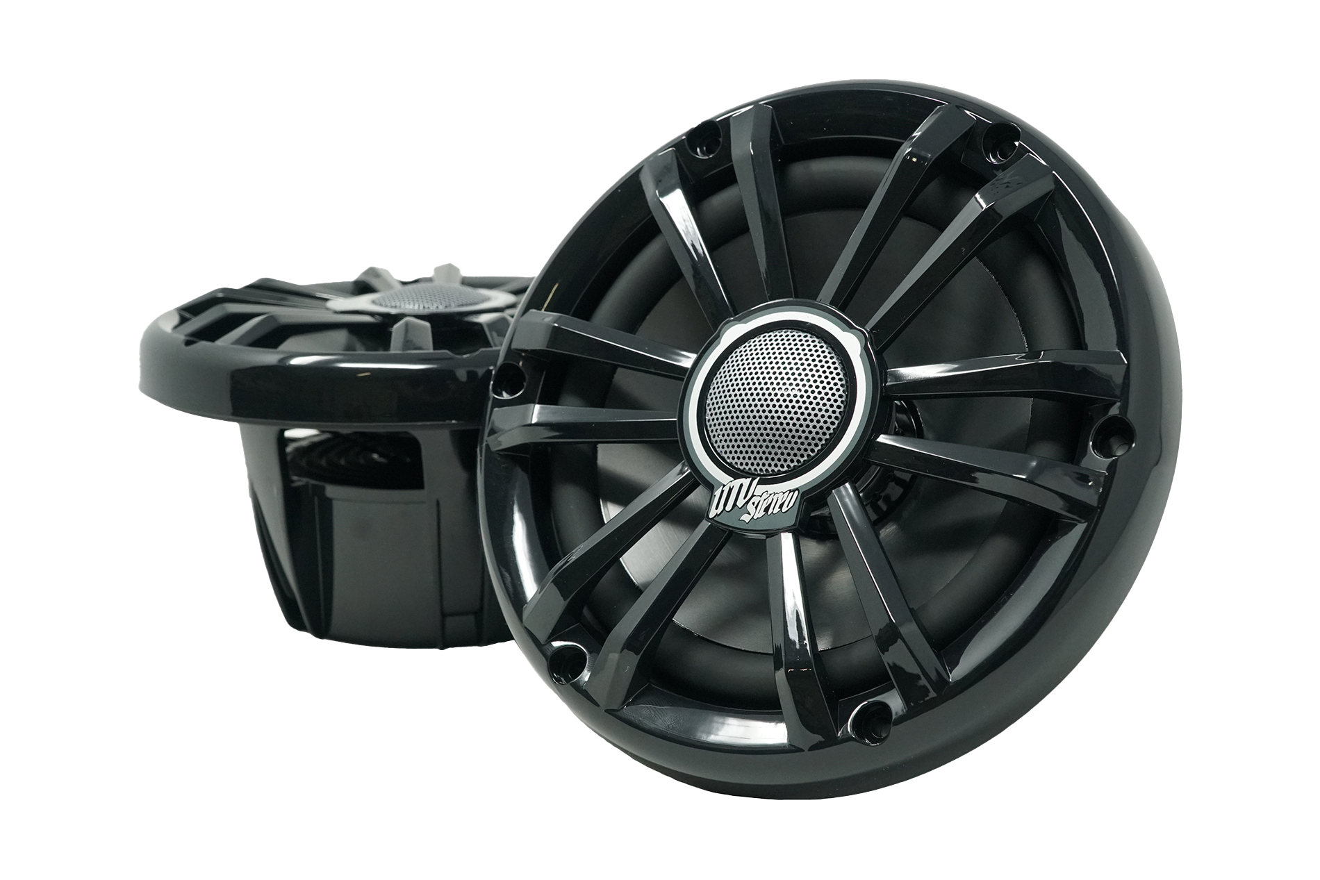 '20-'26 RZR® Pro Series 6.5" Rear Seat Speaker Pods V3 - Unloaded | UTVS-PRO-RP65