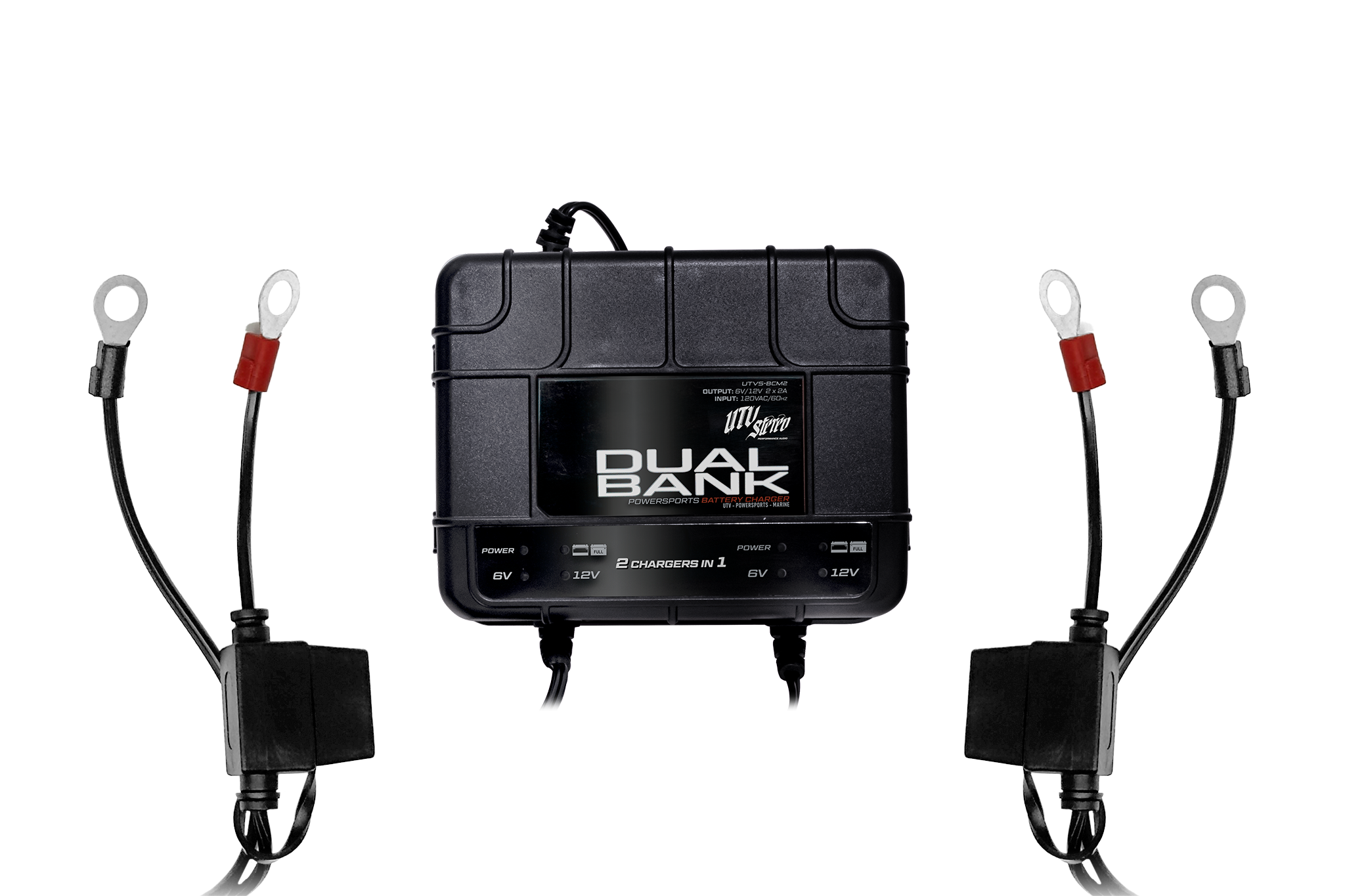 Dual-Bank Battery Charger / Maintainer | UTVS-BCM2