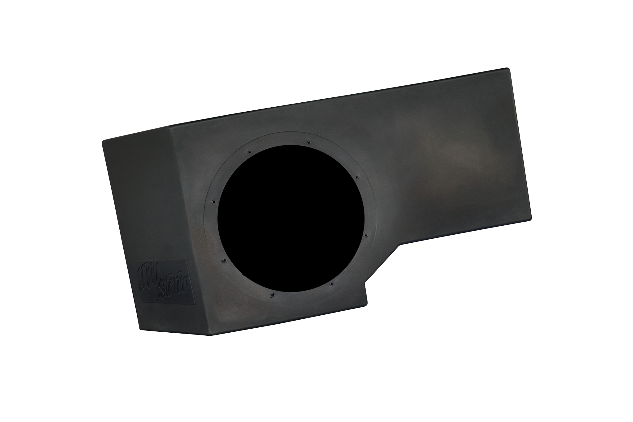 Can-Am® Defender HD10 Vented 10" Passenger Subwoofer Enclosure Unloaded | UTVS-DEF-VENC-PASS