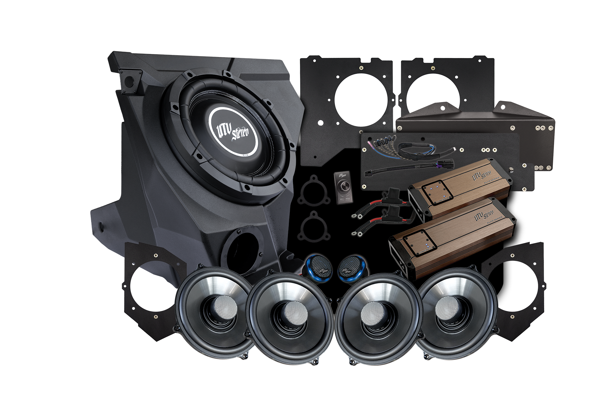 KAWASAKI® TERYX H2 GARMIN TREAD® Elite Stage 7 Stereo Kit | UTVS-H2-S7-GRM