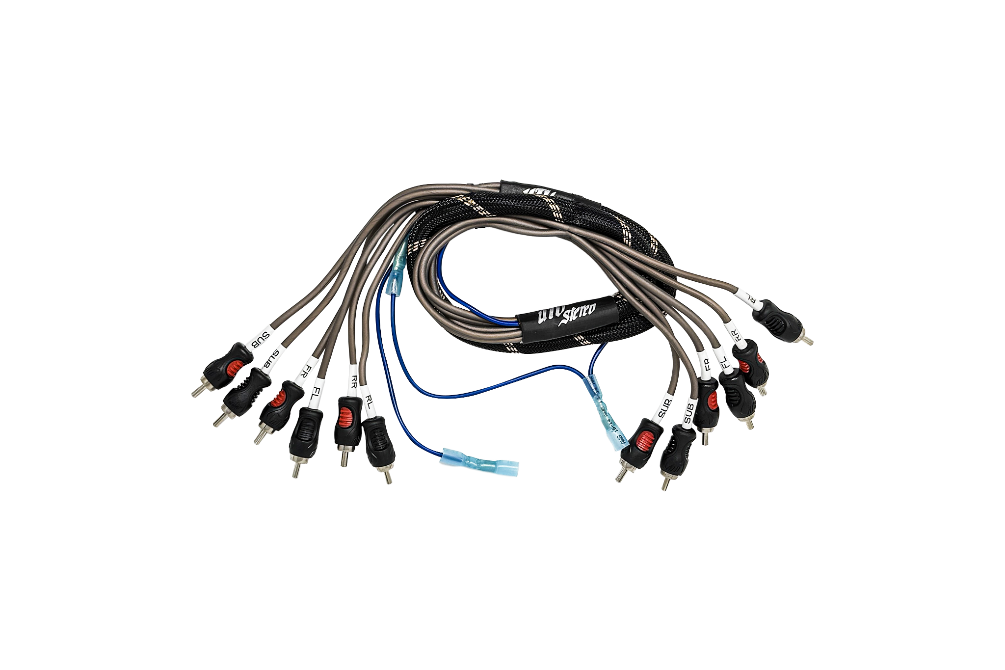 UTV Stereo 2-Channel RCA Harness - Front + Remote | UTVS-HRN-RCA-1