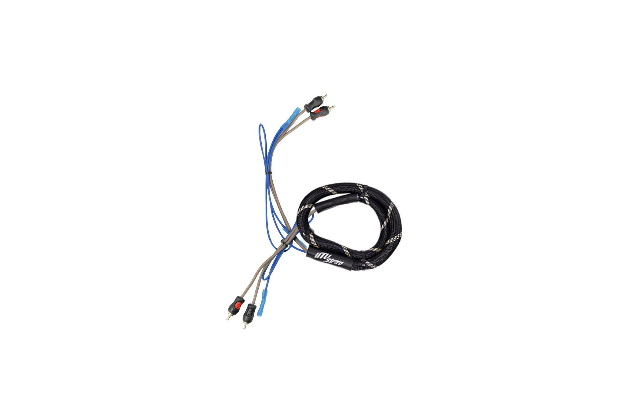 UTV Stereo 2-Channel RCA Harness - Front + Remote | UTVS-HRN-RCA-1