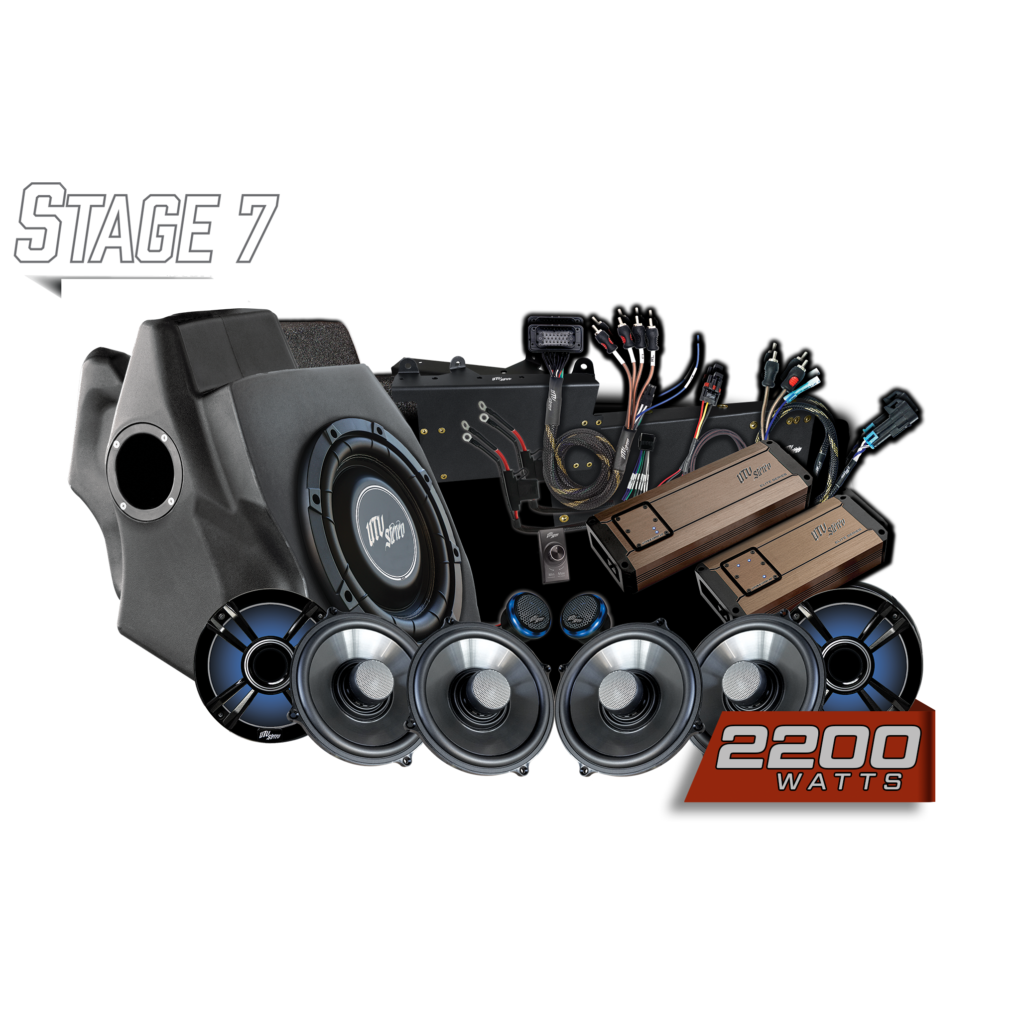 '20-'24 RZR® Pro Series Ride Command® Stage 7 Stereo Kit | UTVS-PRO-S7-RC