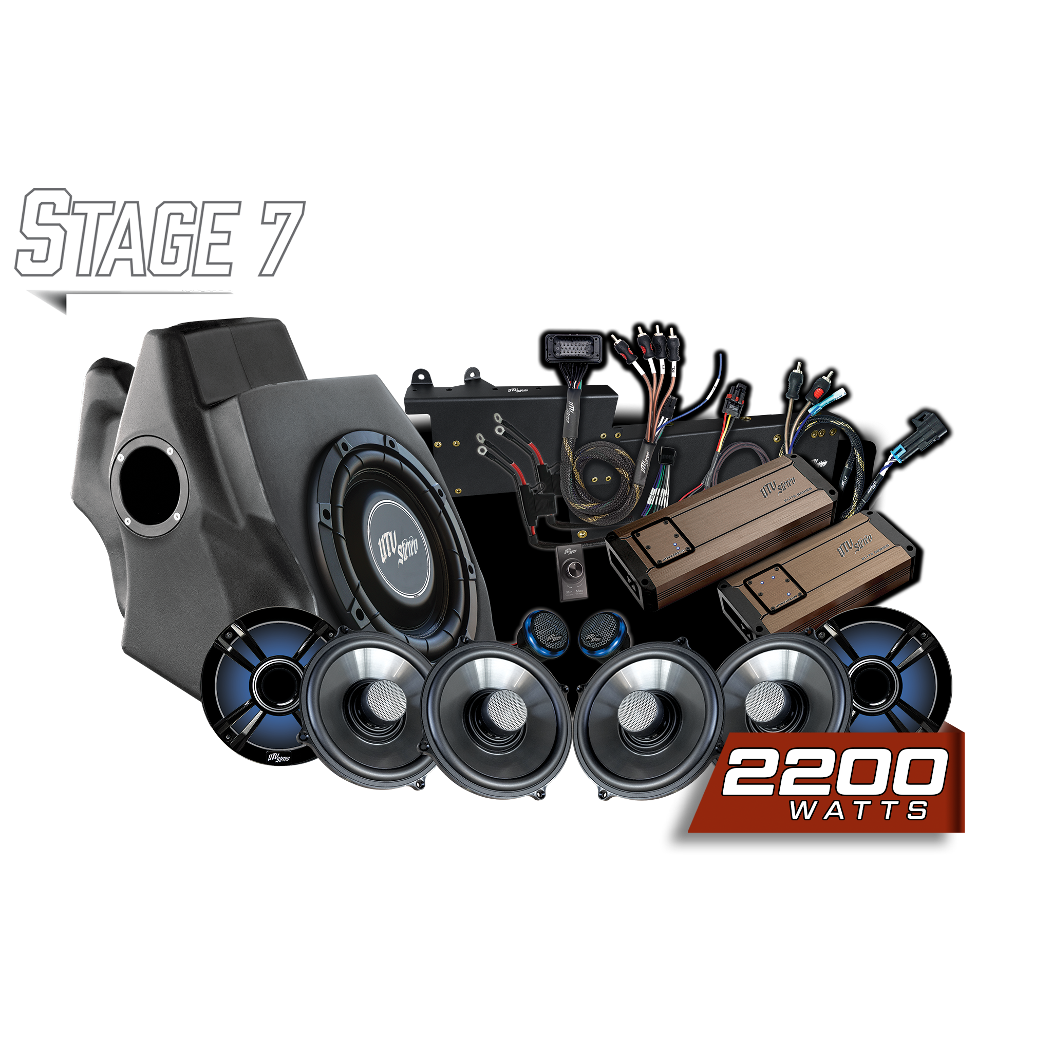 '20-'24 RZR® Pro Series Ride Command® Stage 7 Stereo Kit | UTVS-PRO-S7-RC