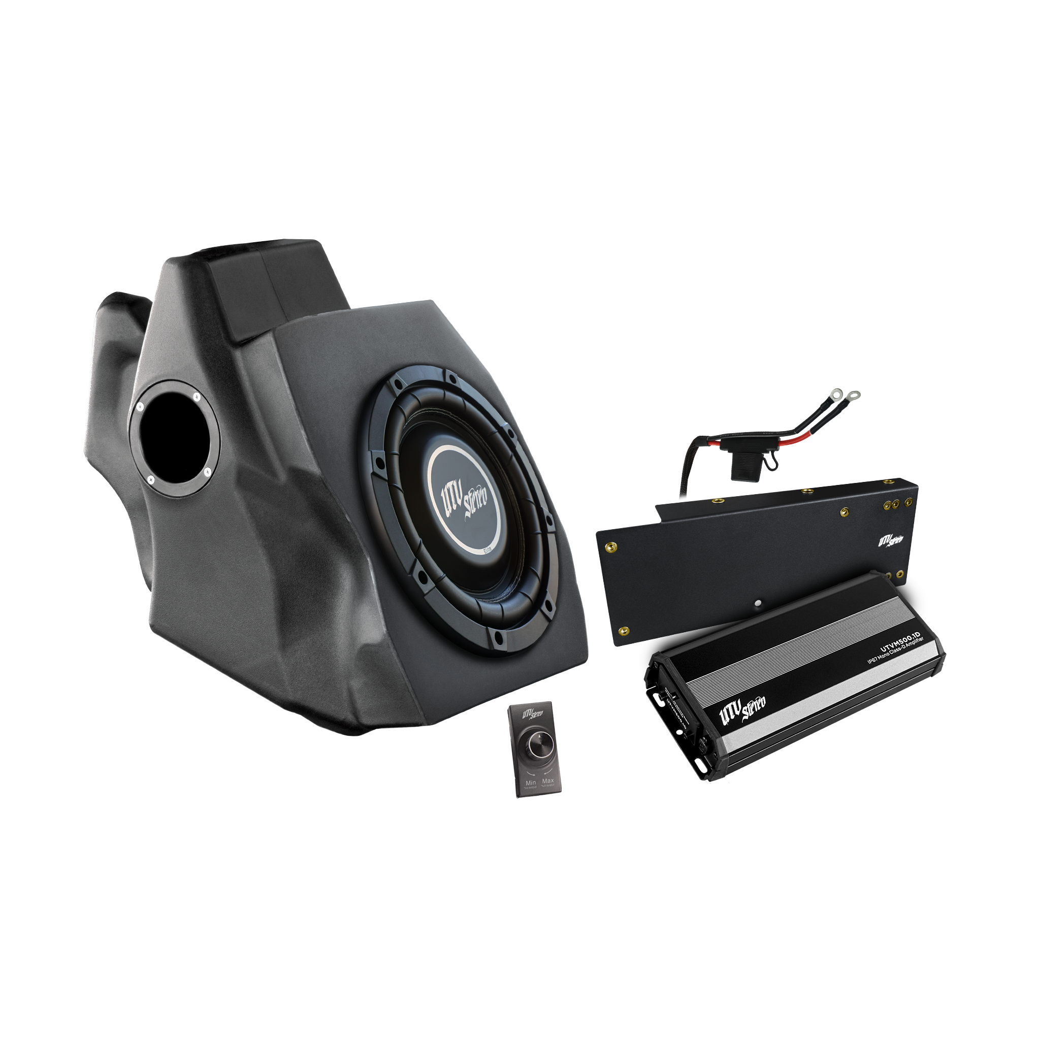 '20-'24 RZR® Pro Series 500W Subwoofer Kit | UTVS-PRO-SUB-500-1