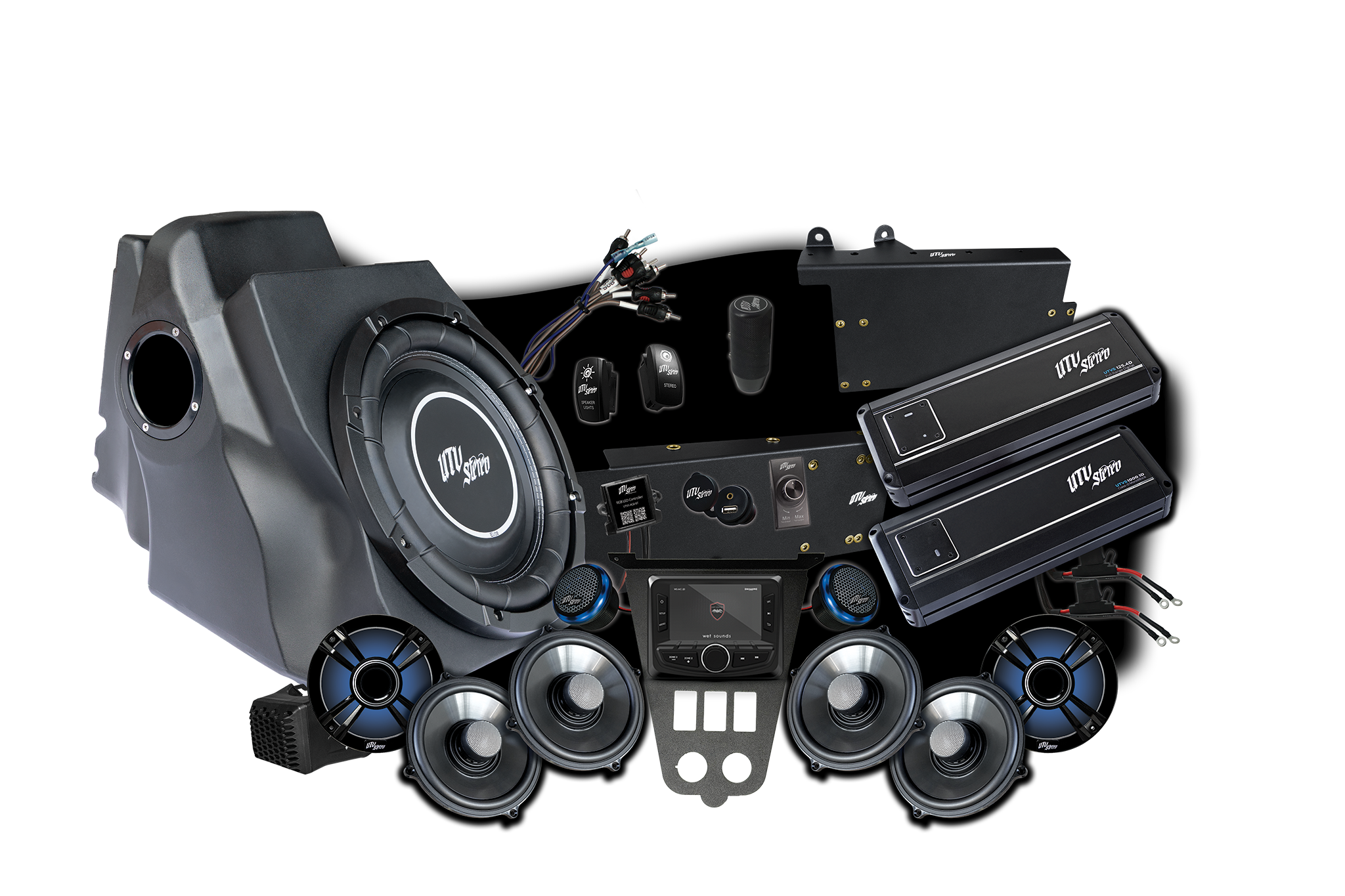 '25-'26 RZR® Pro Series Signature Stage 7 Stereo Kit | UTVS-PRO2-S7-S
