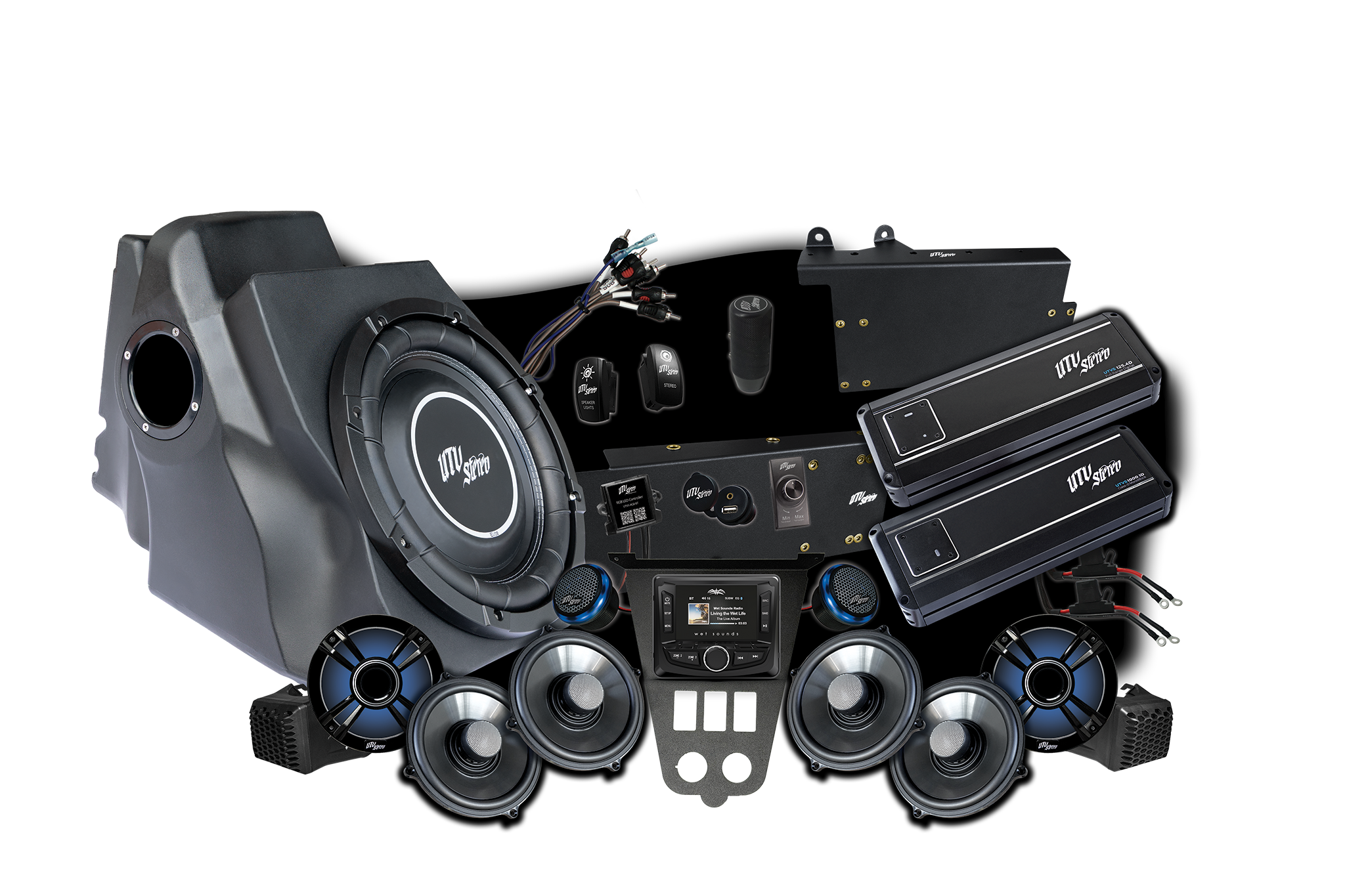 '25-'26 RZR® Pro Series Signature Stage 7 Stereo Kit | UTVS-PRO2-S7-S