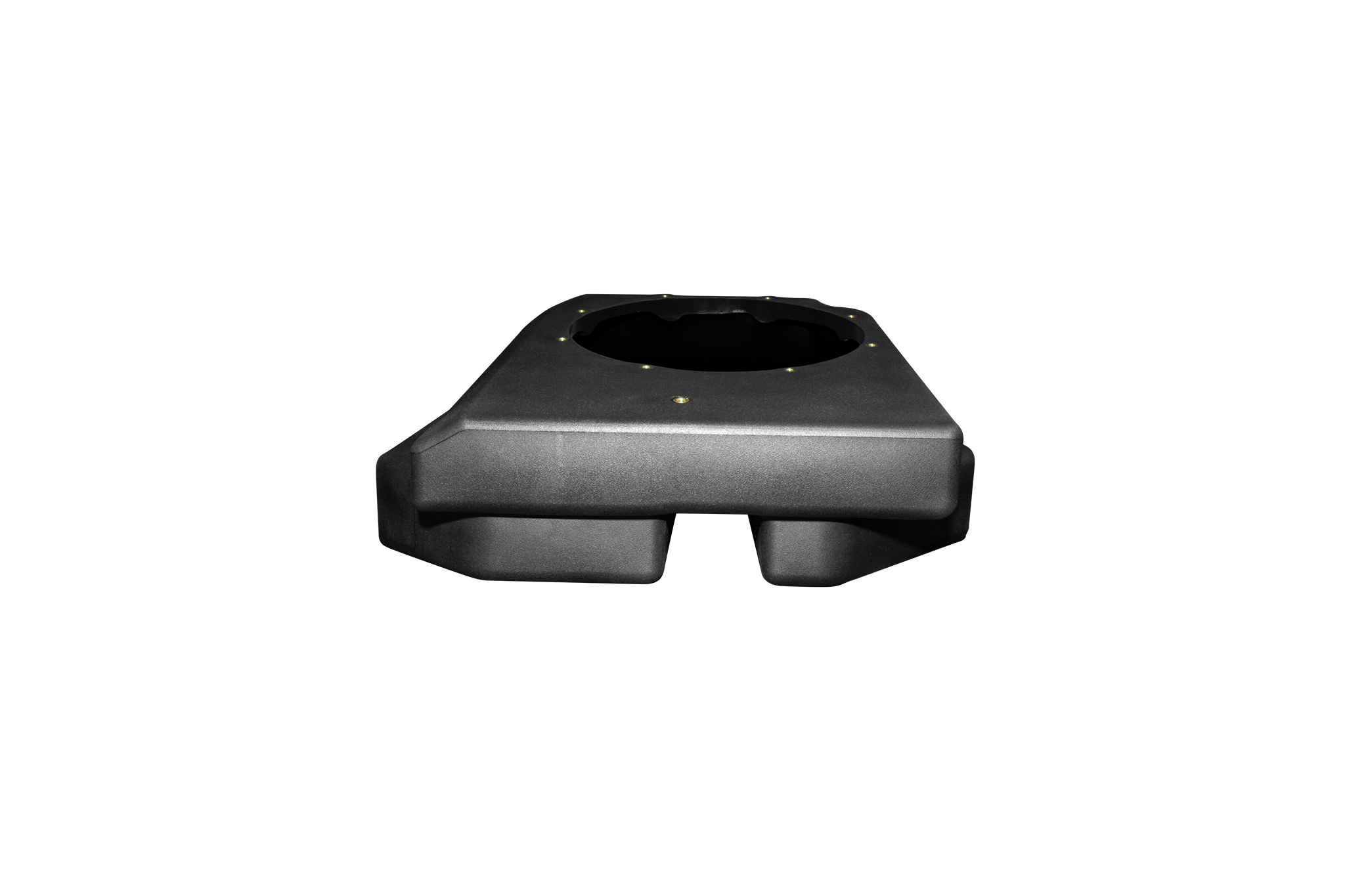 Can-Am® Maverick R 10" Rear Passenger Subwoofer Enclosure (4-SEAT MODELS) – Unloaded | UTVS-R-ENC-PASS-4R