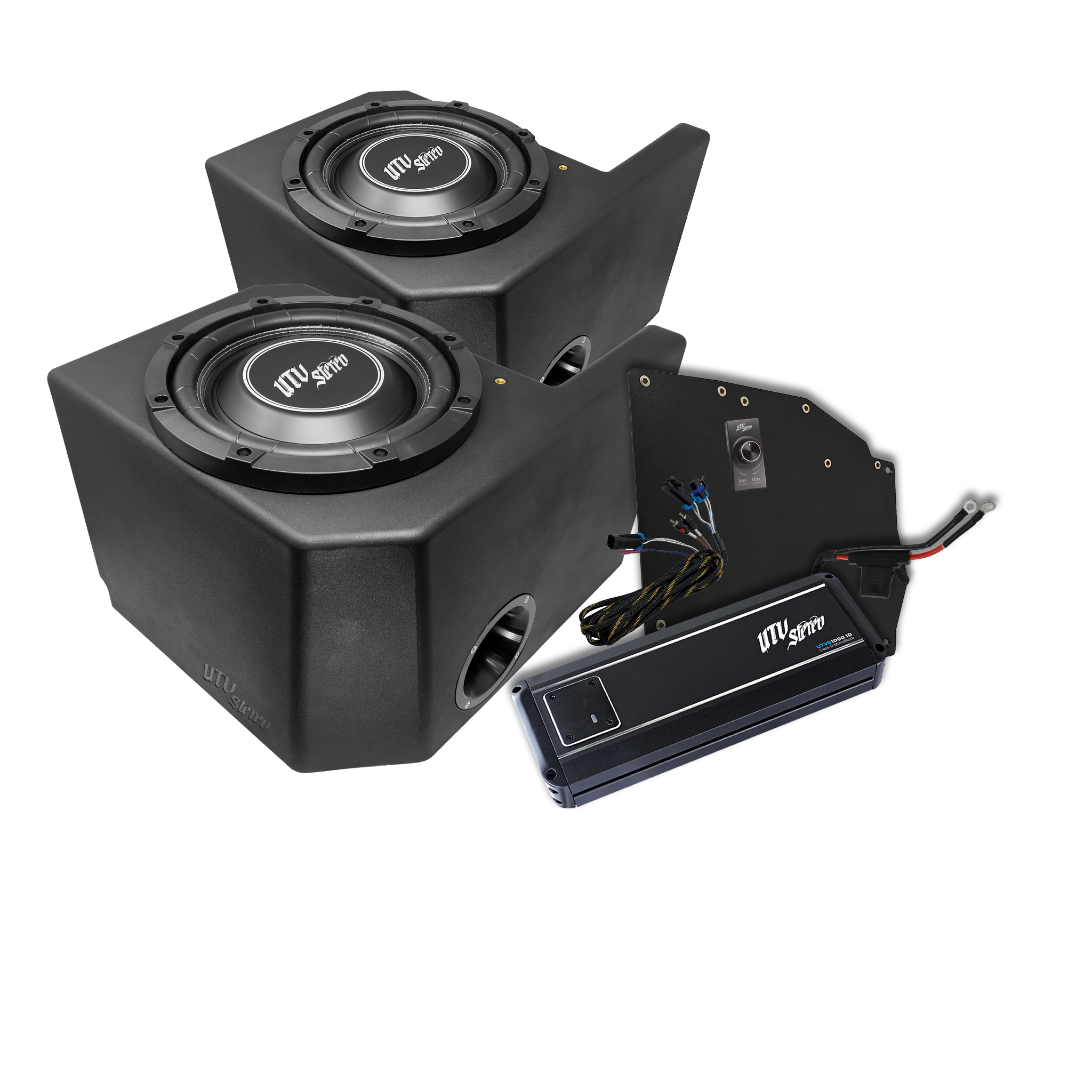 Polaris® Ranger 1000W Dual 10" Subwoofer Kit | UTVS-RNG-SUB-1000-2