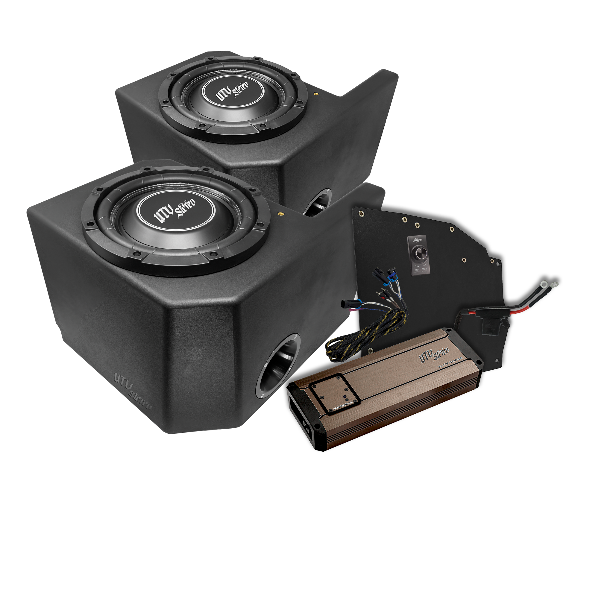 Polaris® Ranger 1200W Dual 10" Subwoofer Kit | UTVS-RNG-SUB-1200-2