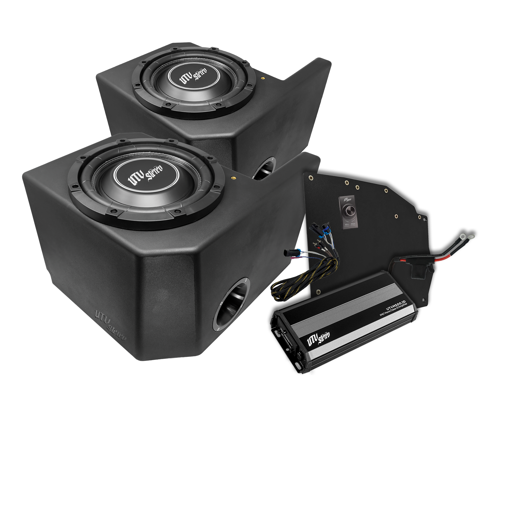 Polaris® Ranger 500W Dual 10" Subwoofer Kit | UTVS-RNG-SUB-500-2