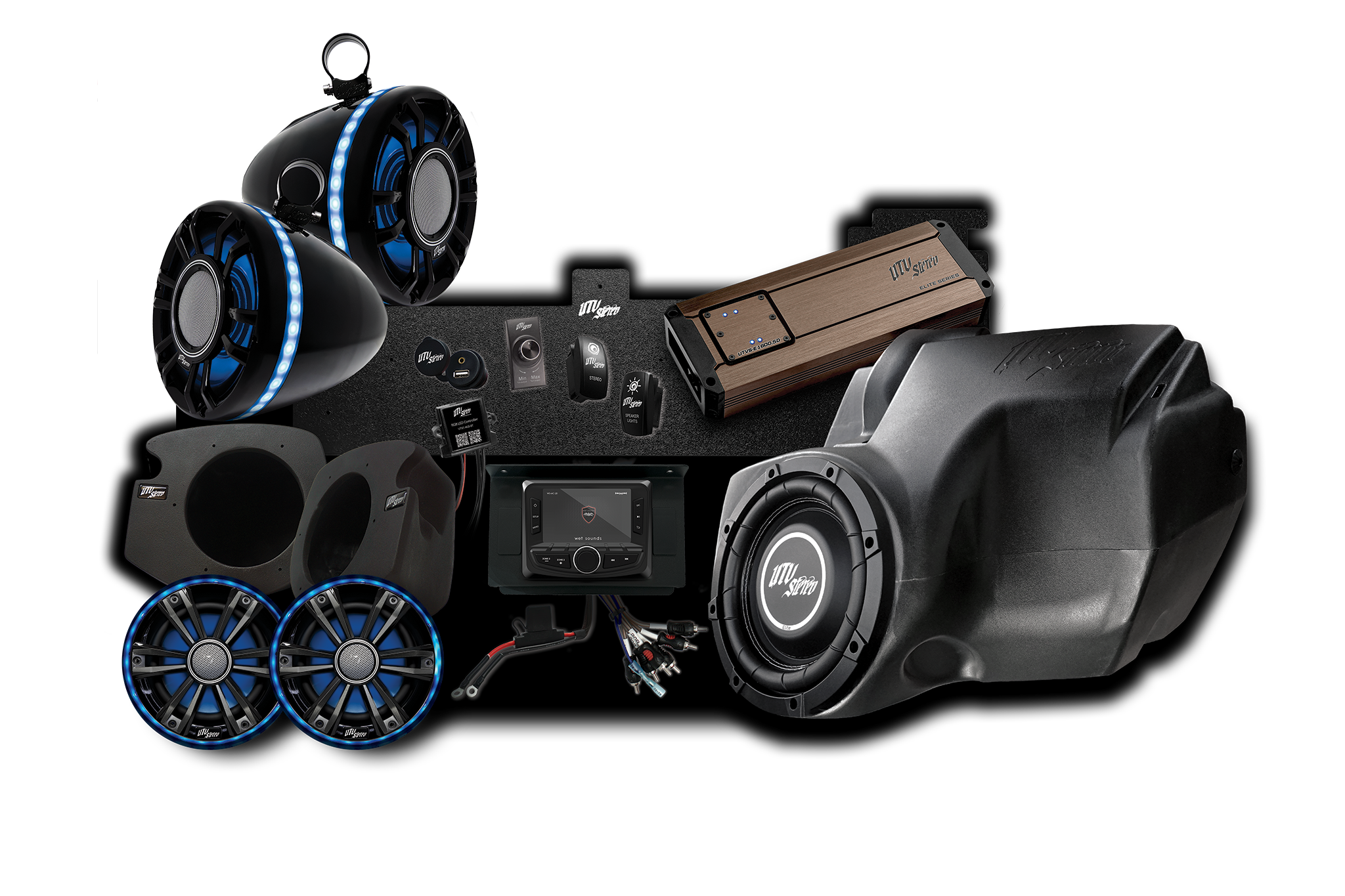 RZR® Elite Series Stage 6 Stereo Kit | UTVS-RZR-S6-E