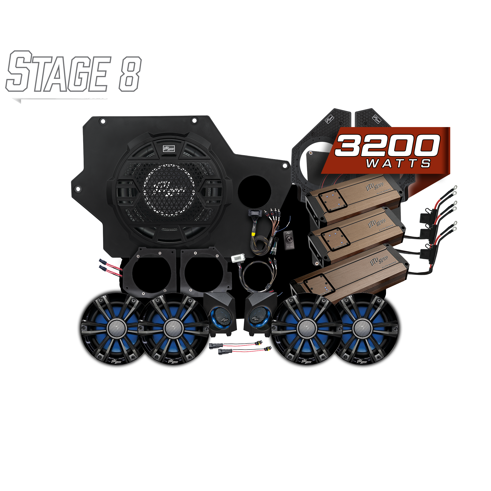 Polaris Xpedition Ride Command® Stage 8 Stereo Kit | UTVS-XPD-S8-RC