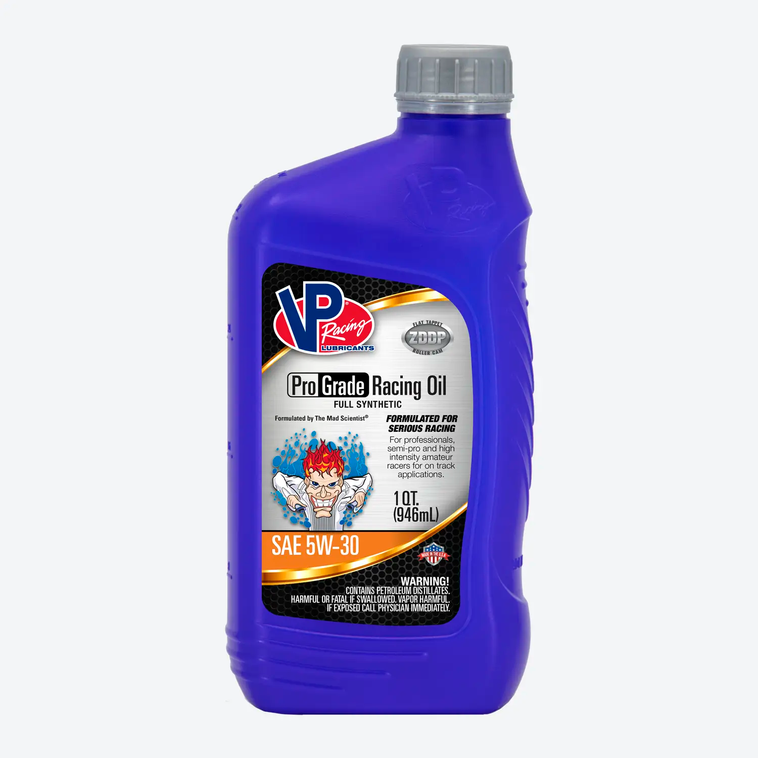 VP Racing Pro Grade Full Synthetic SAE 5W30 Engine Oil for Racing