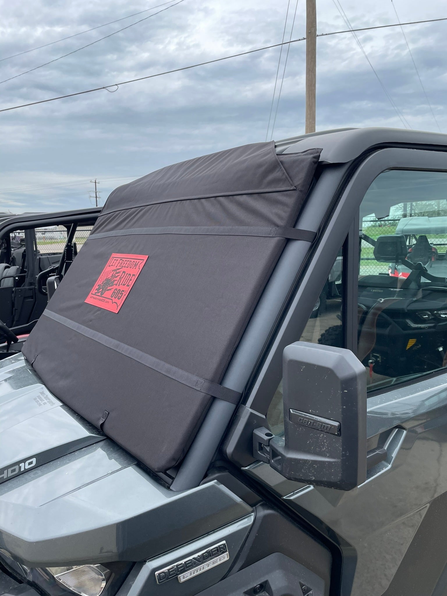 Can Am Defender "Ultimate" Windshield Protector