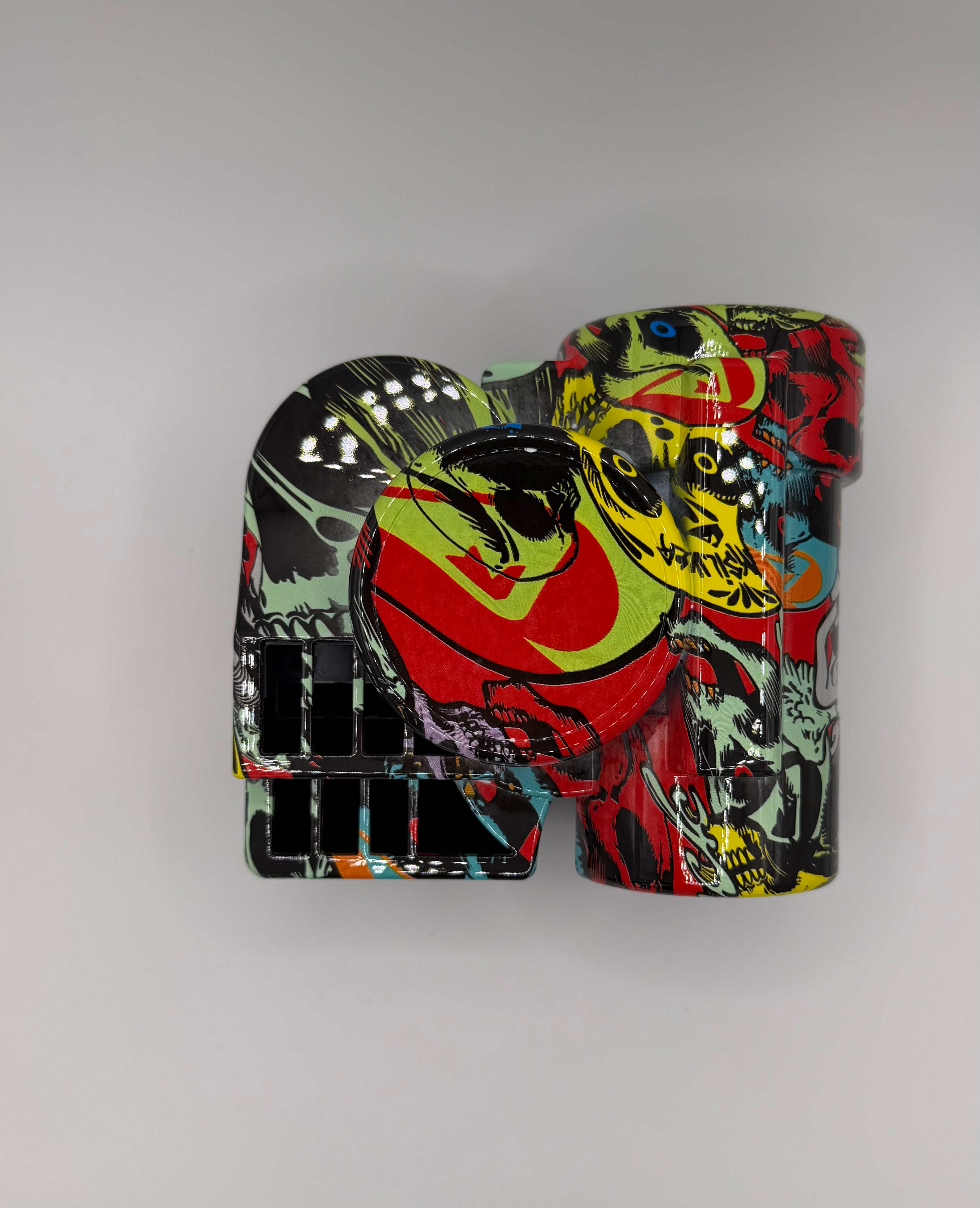 Compact Air Horn - Skull