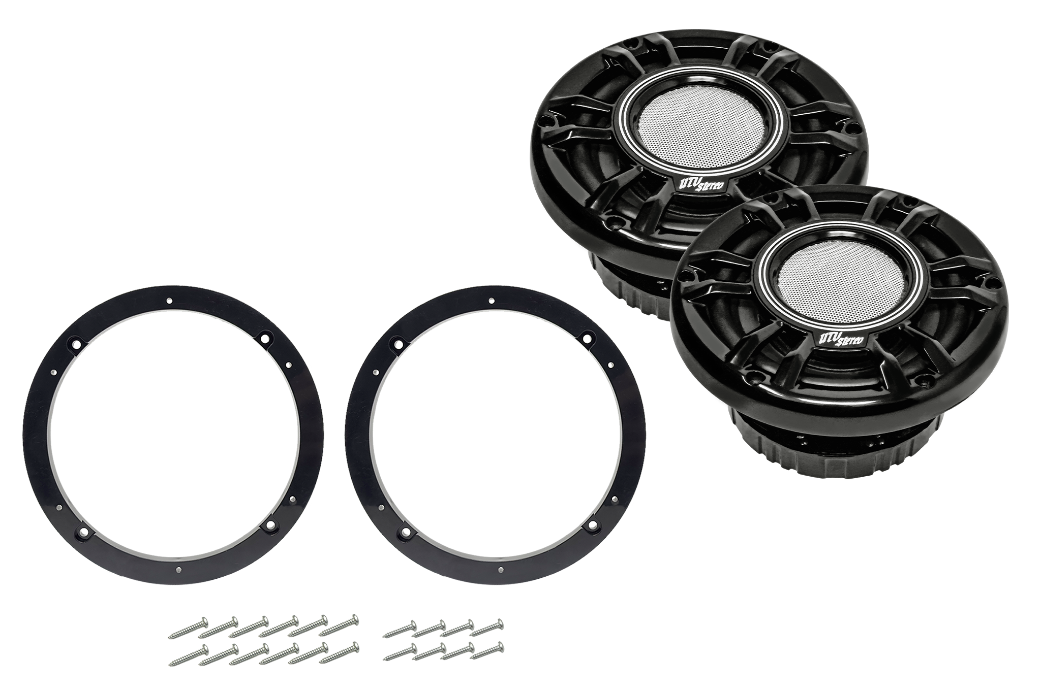 Polaris Xpedition 6.5" Front Speaker Adapters | UTVS-XPD-FSA