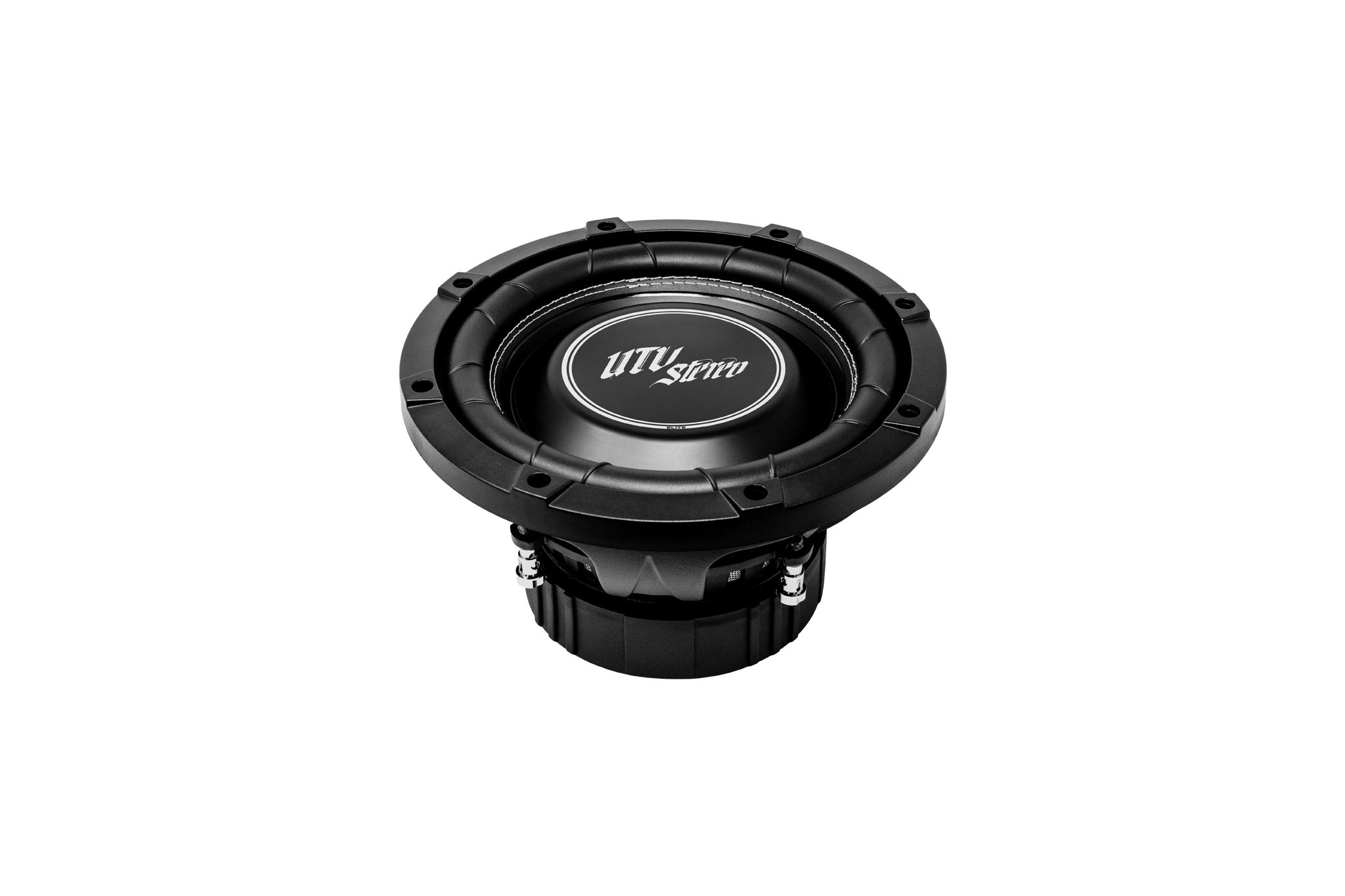 Can-Am® Defender HD11 Vented 10" Rear Passenger Subwoofer Enclosure Unloaded | UTVS-DEF2-VENC-PASS-10-REAR