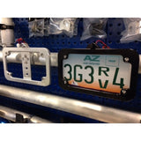 Tube Mounted LED License Plate Frame