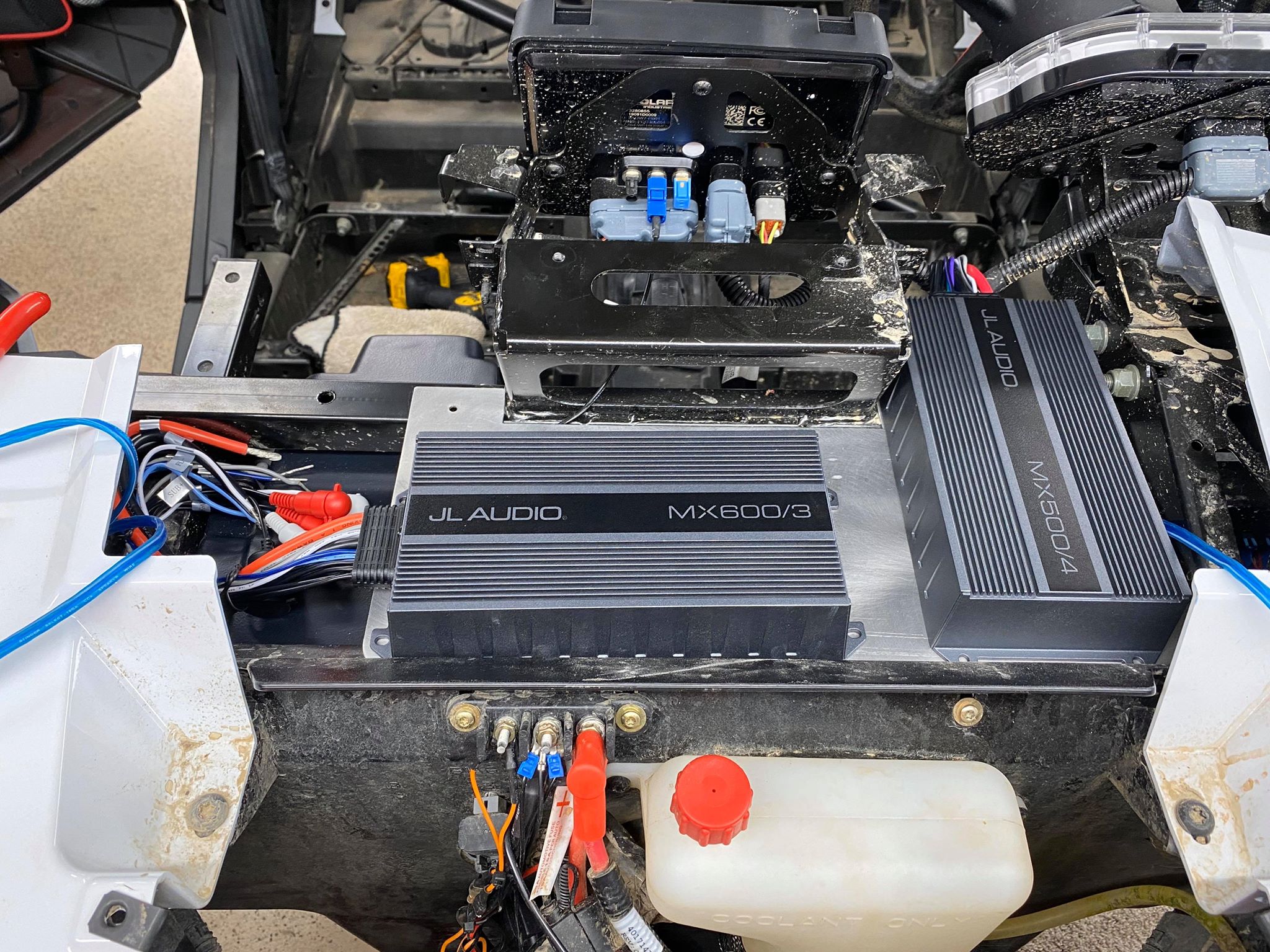 Turbo S/ 2020 dash and newer RZR Amp plate