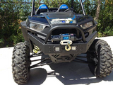 EMP RZR Extreme Front Bumper / Brush Guard with Winch Mount (XP1K, 2016-18 RZR 1000-S and 2016-18 RZR 900) With LED Lights