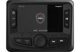 Wet Sounds WS-MC-20 Compact 2-Zone Media Receiver Source Unit With SiriusXM-Ready® And NMEA 2000 Connectivity