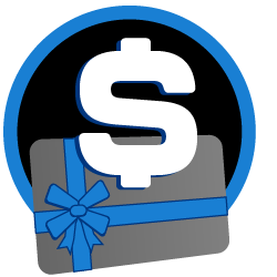 Gift Certificates: $20, $50, $100, $150, or $200