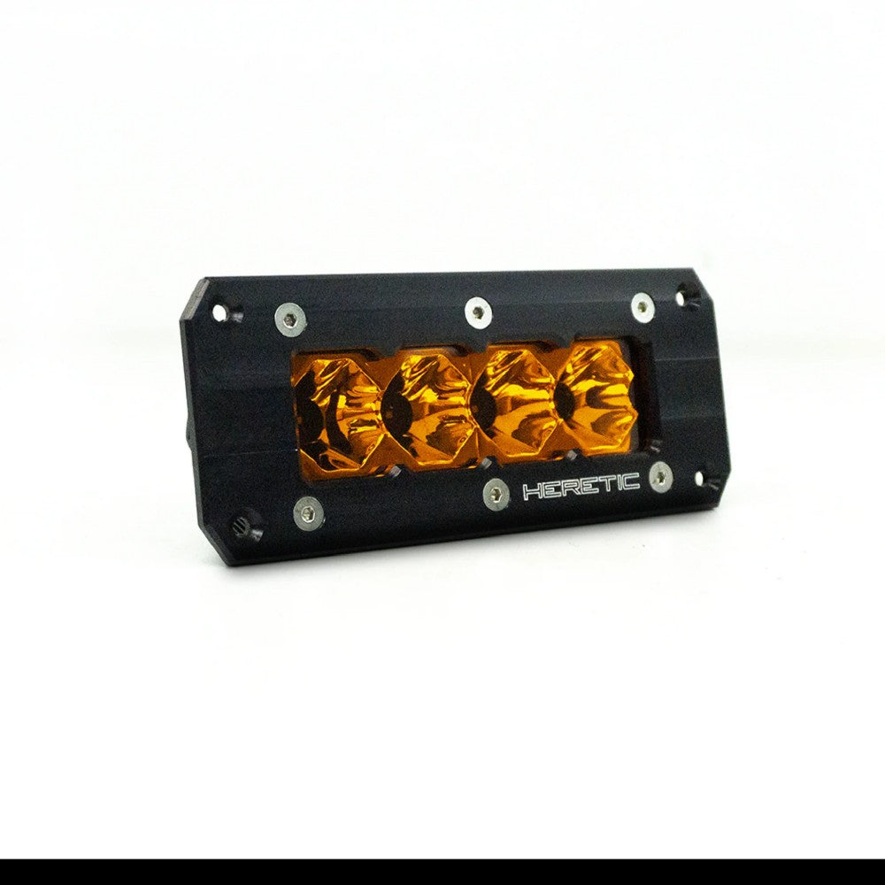 Heretic BA-4 Flush Mount Amber LED Pod Light (single)