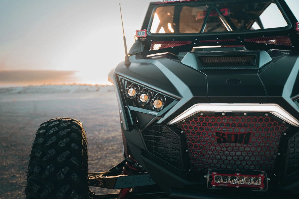 Heretic Polaris RZR LED Headlights (Pro R / Turbo R / Pro XP)