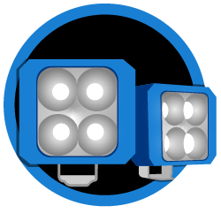Shop By Machine > Polaris > RZR XP/XP4 1000 > Off-Road Lighting > Cube Lights