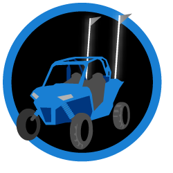 Shop By Machine > Polaris > RZR Turbo S > Off-Road Lighting > Lighted Whips