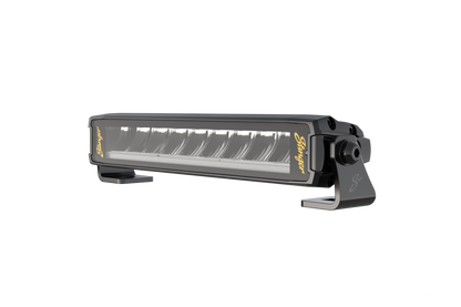 HEXCORE Universal 10" Straight LED Light Bar, Flood Beam with Amber & White Position Light | STL10LB
