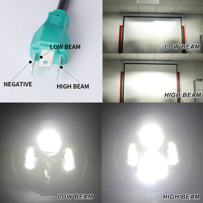 Hydrus 7" LED Headlight - Green