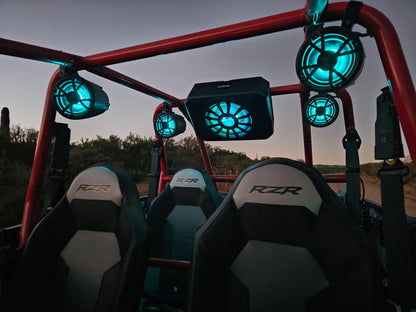 NSUB.3 & BA1 Mono Amp | Golf Cart Mounts