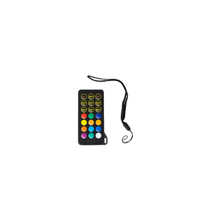 Introducing the Black RF Remote with Lanyard: Effortless Control for Your LED Whips and Rock Lights
