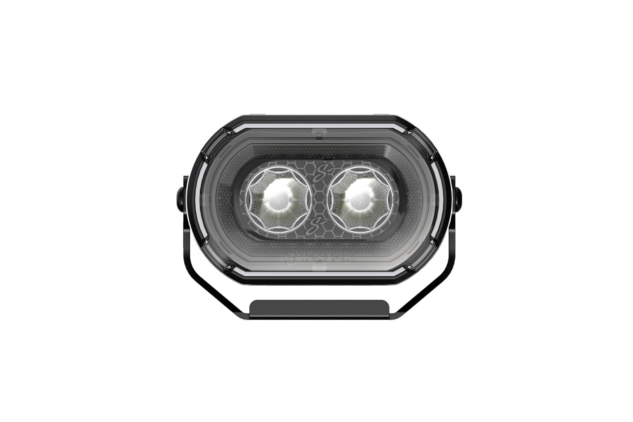 HEXCORE Universal 2x4" LED Pod Lights, Driving Beam Amber & White (Pair) | STL2X4PDL