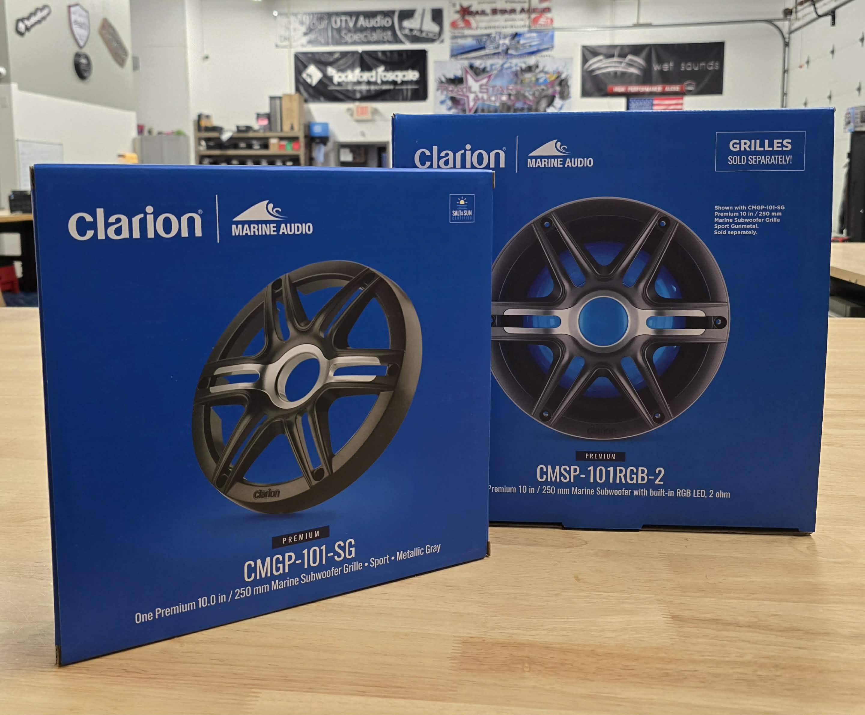 Clarion Marine Sub with Grill