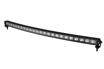 Stinger curved LED light bar with mounting brackets