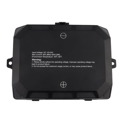 8 Gang Switch Panel – LED Backlit Universal Control System (UTVs, ATVs, Trucks, Boats)