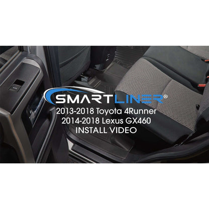 SMARTLINER Custom Fit Floor Liners For 2013-2026 Toyota 4Runner (7 Passenger with 3rd Row Seats)